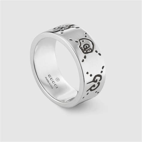 gucci ghost ting|Gucci ghost ring women.